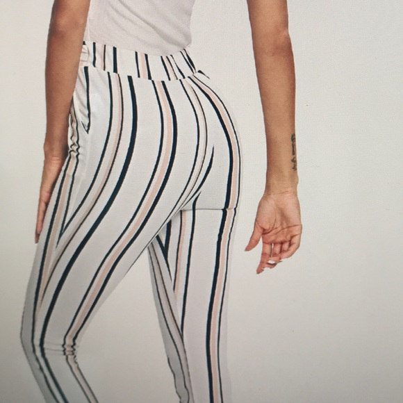 summer striped skinny pants - Picture 5 of 5
